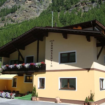 Bed and Breakfast Haus Sonnschein Sölden Zewnętrze zdjęcie